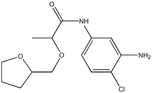 N-(3-amino-4-chlorophenyl)-2-(oxolan-2-ylmethoxy)propanamide Structure