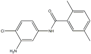 N-(3-amino-4-chlorophenyl)-2,5-dimethylbenzamide 化学構造式