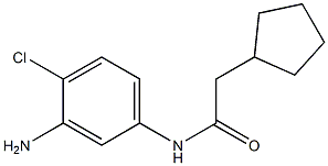 N-(3-amino-4-chlorophenyl)-2-cyclopentylacetamide