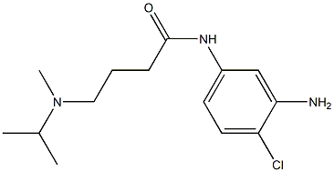 N-(3-amino-4-chlorophenyl)-4-[isopropyl(methyl)amino]butanamide