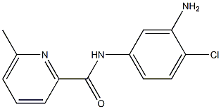 N-(3-amino-4-chlorophenyl)-6-methylpyridine-2-carboxamide Structure