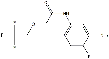 N-(3-amino-4-fluorophenyl)-2-(2,2,2-trifluoroethoxy)acetamide