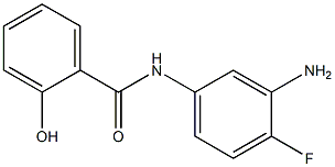 N-(3-amino-4-fluorophenyl)-2-hydroxybenzamide Struktur