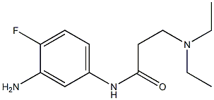  N-(3-amino-4-fluorophenyl)-3-(diethylamino)propanamide