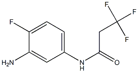  N-(3-amino-4-fluorophenyl)-3,3,3-trifluoropropanamide