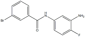  N-(3-amino-4-fluorophenyl)-3-bromobenzamide