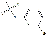 N-(3-amino-4-fluorophenyl)methanesulfonamide Structure