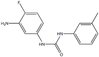 N-(3-amino-4-fluorophenyl)-N'-(3-methylphenyl)urea