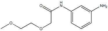 N-(3-aminophenyl)-2-(2-methoxyethoxy)acetamide Structure