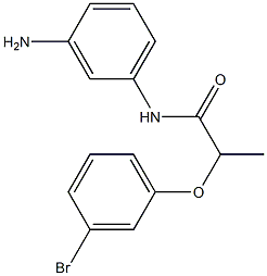 N-(3-aminophenyl)-2-(3-bromophenoxy)propanamide