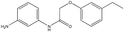 N-(3-aminophenyl)-2-(3-ethylphenoxy)acetamide|