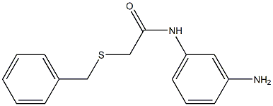 N-(3-aminophenyl)-2-(benzylsulfanyl)acetamide