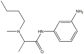 N-(3-aminophenyl)-2-[butyl(methyl)amino]propanamide