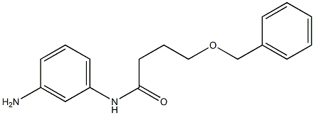 N-(3-aminophenyl)-4-(benzyloxy)butanamide