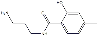 N-(3-aminopropyl)-2-hydroxy-4-methylbenzamide