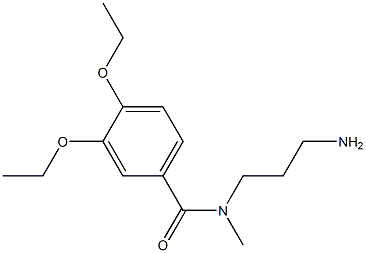 N-(3-aminopropyl)-3,4-diethoxy-N-methylbenzamide