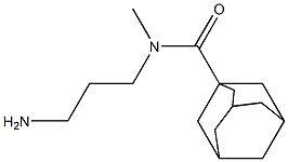 N-(3-aminopropyl)-N-methyladamantane-1-carboxamide