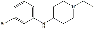 N-(3-bromophenyl)-1-ethylpiperidin-4-amine Structure