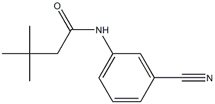  N-(3-cyanophenyl)-3,3-dimethylbutanamide
