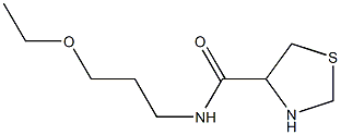  N-(3-ethoxypropyl)-1,3-thiazolidine-4-carboxamide