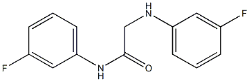 N-(3-fluorophenyl)-2-[(3-fluorophenyl)amino]acetamide