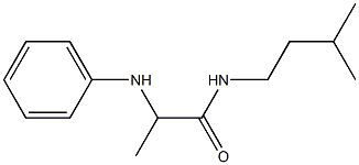 N-(3-methylbutyl)-2-(phenylamino)propanamide