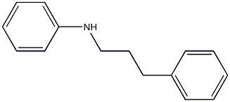 N-(3-phenylpropyl)aniline Structure