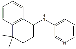 N-(4,4-dimethyl-1,2,3,4-tetrahydronaphthalen-1-yl)pyridin-3-amine Structure