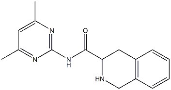 N-(4,6-dimethylpyrimidin-2-yl)-1,2,3,4-tetrahydroisoquinoline-3-carboxamide