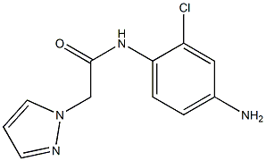 N-(4-amino-2-chlorophenyl)-2-(1H-pyrazol-1-yl)acetamide