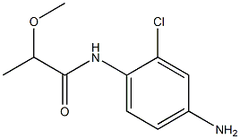 N-(4-amino-2-chlorophenyl)-2-methoxypropanamide Struktur