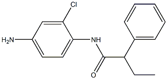 N-(4-amino-2-chlorophenyl)-2-phenylbutanamide 结构式