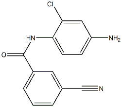  N-(4-amino-2-chlorophenyl)-3-cyanobenzamide