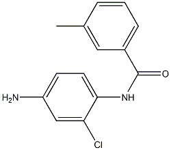 N-(4-amino-2-chlorophenyl)-3-methylbenzamide Struktur