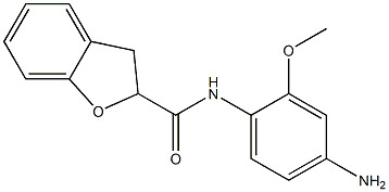 N-(4-amino-2-methoxyphenyl)-2,3-dihydro-1-benzofuran-2-carboxamide Structure