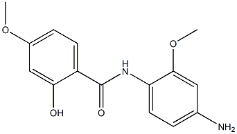 N-(4-amino-2-methoxyphenyl)-2-hydroxy-4-methoxybenzamide Structure