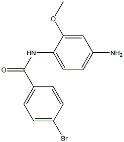 N-(4-amino-2-methoxyphenyl)-4-bromobenzamide Structure