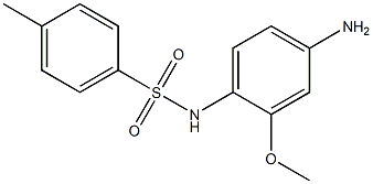 N-(4-amino-2-methoxyphenyl)-4-methylbenzenesulfonamide Structure