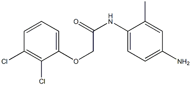 N-(4-amino-2-methylphenyl)-2-(2,3-dichlorophenoxy)acetamide Structure