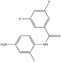 N-(4-amino-2-methylphenyl)-3,5-difluorobenzamide Structure