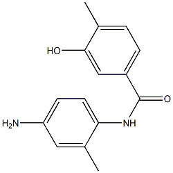 N-(4-amino-2-methylphenyl)-3-hydroxy-4-methylbenzamide Structure