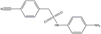 N-(4-aminophenyl)-1-(4-cyanophenyl)methanesulfonamide|