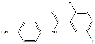 N-(4-aminophenyl)-2,5-difluorobenzamide Struktur