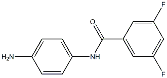 N-(4-aminophenyl)-3,5-difluorobenzamide 结构式