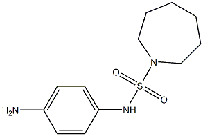 N-(4-aminophenyl)azepane-1-sulfonamide Struktur