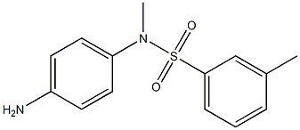 N-(4-aminophenyl)-N,3-dimethylbenzene-1-sulfonamide Structure