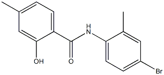 N-(4-bromo-2-methylphenyl)-2-hydroxy-4-methylbenzamide