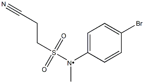 N-(4-bromophenyl)-2-cyano-N-methylethane-1-sulfonamido|