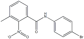  N-(4-bromophenyl)-3-methyl-2-nitrobenzamide