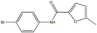 N-(4-bromophenyl)-5-methylfuran-2-carboxamide Struktur